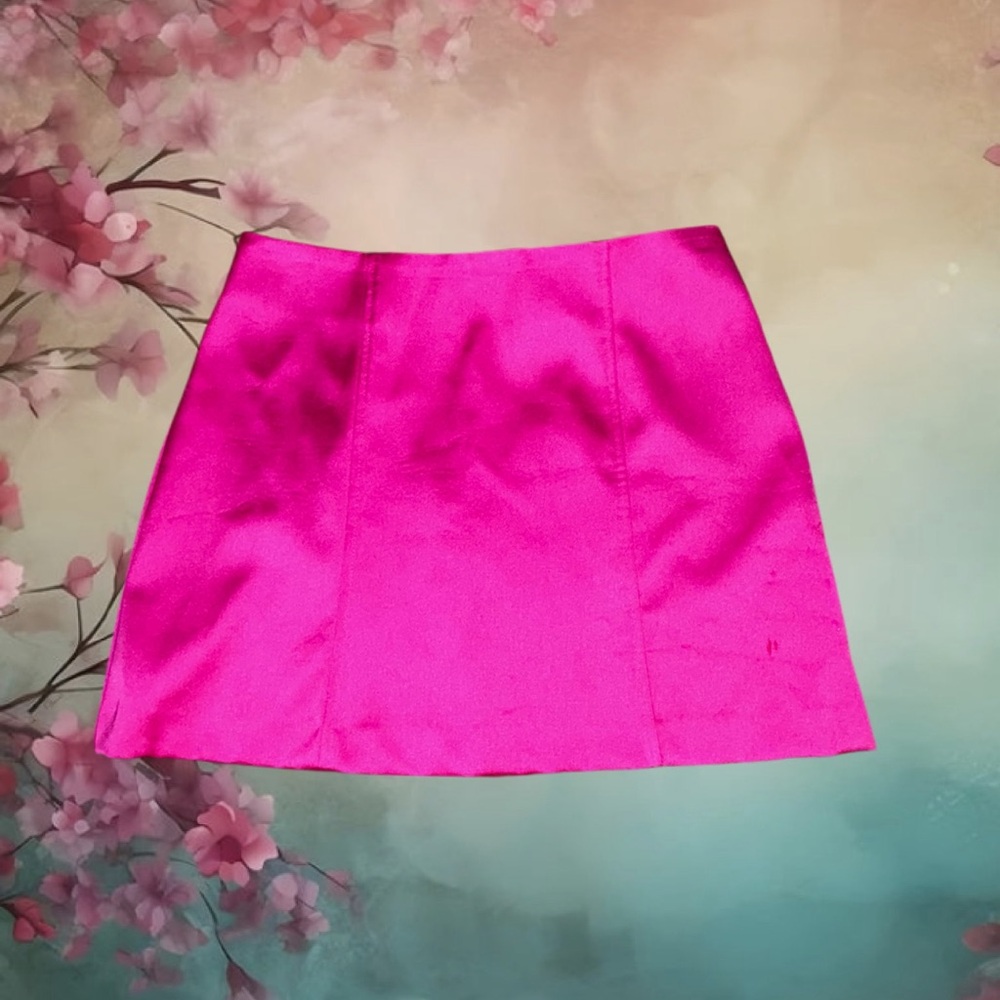 Primark Hot Pink Mini Skirt
